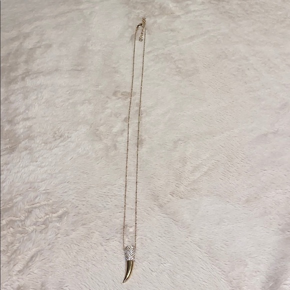 Crystal Tooth Necklace Macys - Picture 3 of 4